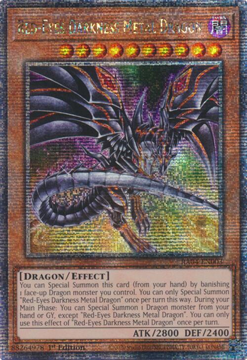 Red-Eyes Darkness Metal Dragon (alternate artwork)