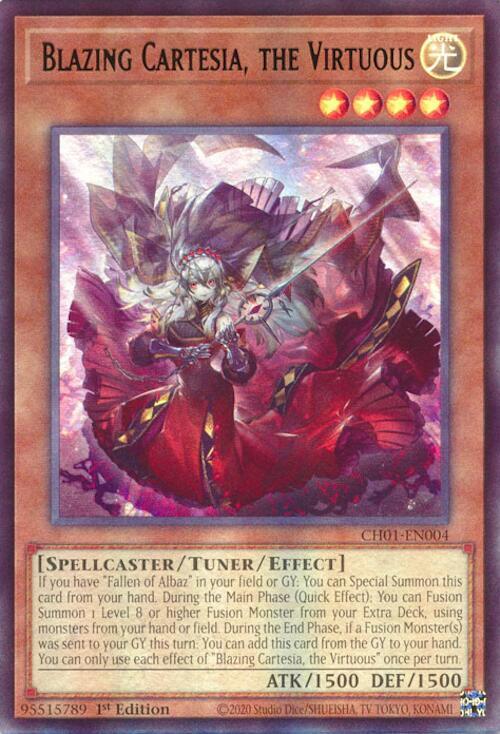 Blazing Cartesia, the Virtuous