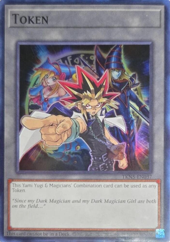 Token: Yami Yugi & Magicians Combination (sealed)