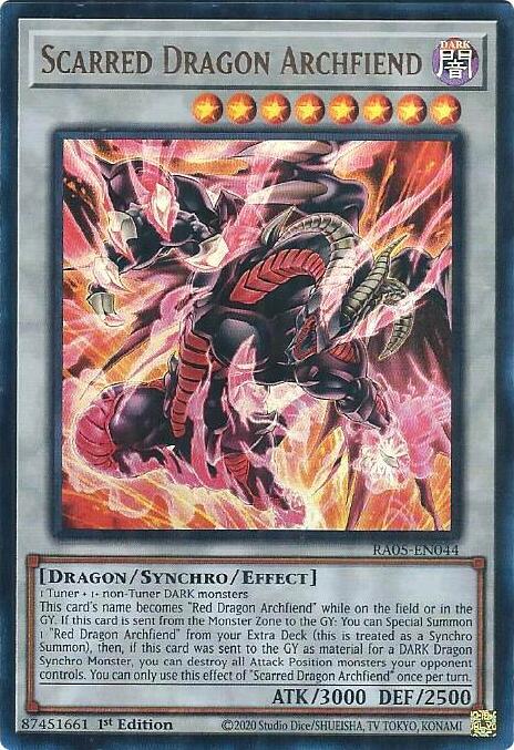 Scarred Dragon Archfiend