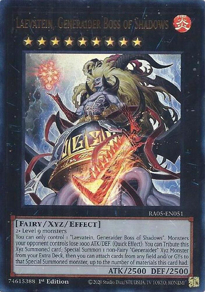 Laevatein, Generaider Boss of Shadows
