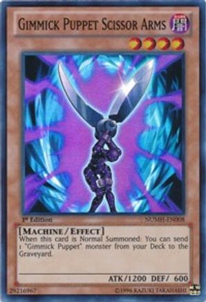 Gimmick Puppet Scissor Arms