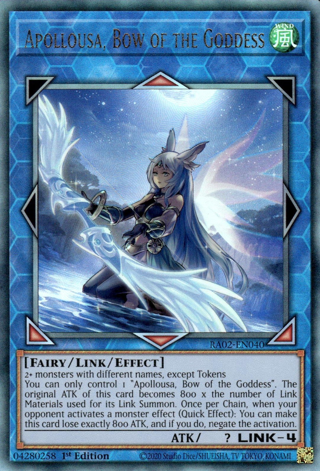 Apollousa, Bow of the Goddess (Alternate Art)