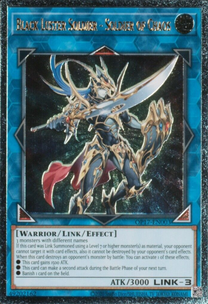 Black Luster Soldier - Soldier of Chaos