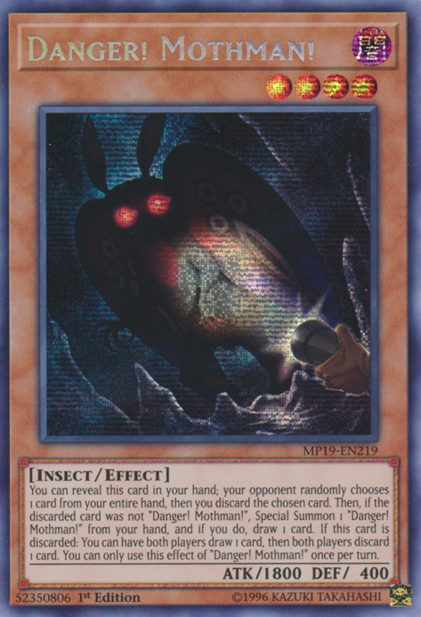 Danger! Mothman!