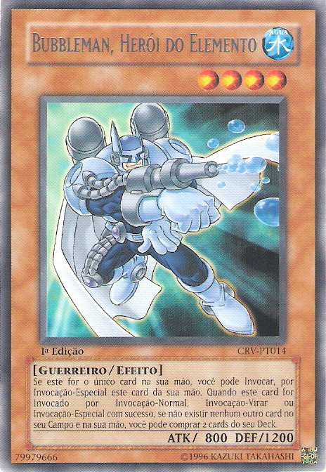 Elemental Hero Bubbleman (Portuguese)