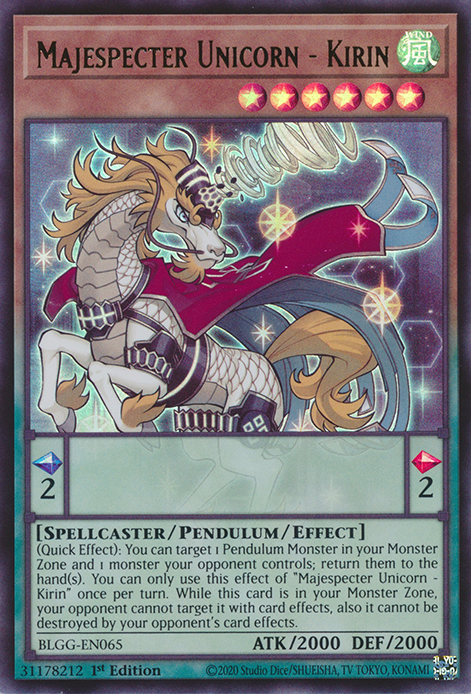Majespecter Unicorn - Kirin