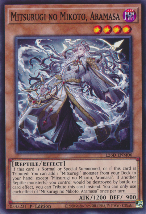 Mitsurugi no Mikoto, Aramasa