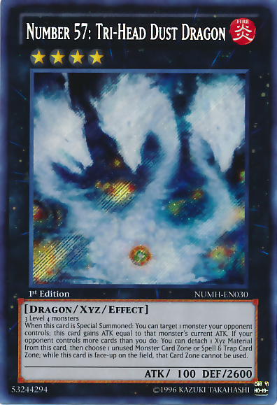Number 57: Tri-Head Dust Dragon