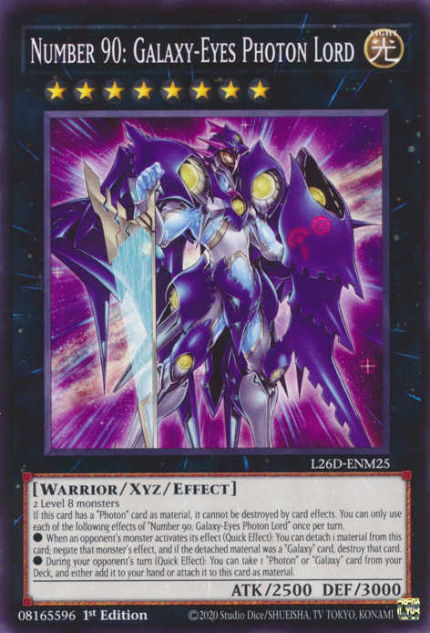 Number 90: Galaxy-Eyes Photon Lord