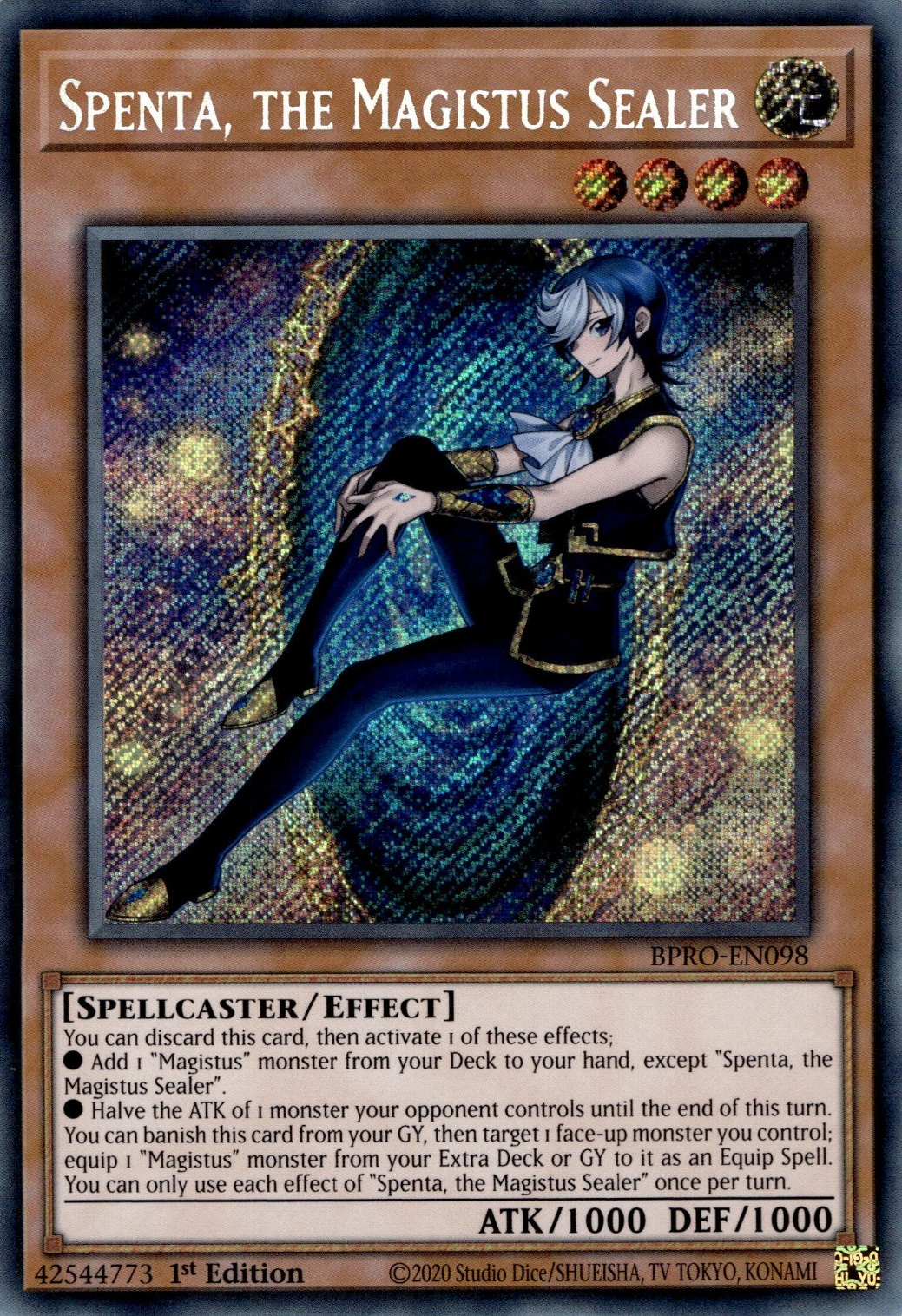 Spenta, the Magistus Sealer