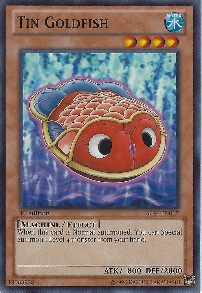 Tin Goldfish