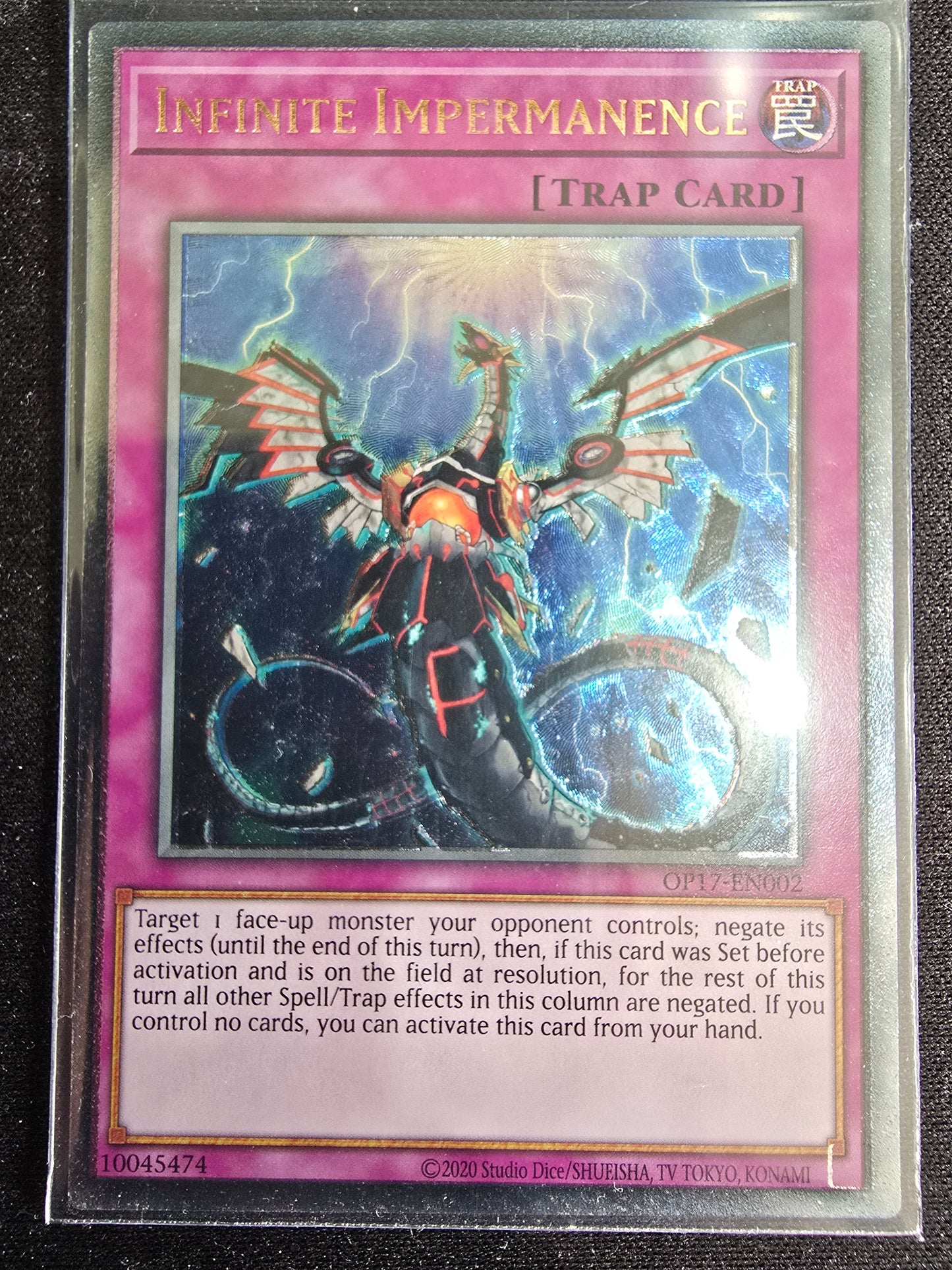 Infinite Impermanence (Misprint - missing Eye of Anubis)