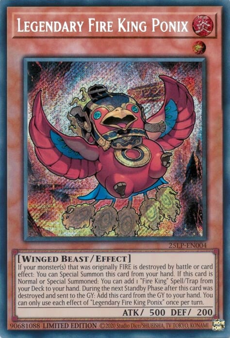 Legendary Fire King Ponix