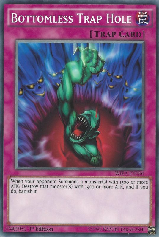 Bottomless Trap Hole