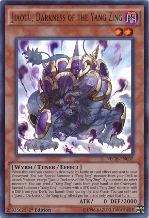 Jiaotu, Darkness of the Yang Zing