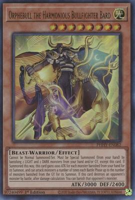 Orphebull the Harmonious Bullfighter Bard