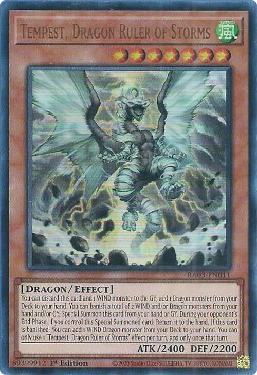 Tempest, Dragon Ruler of Storms