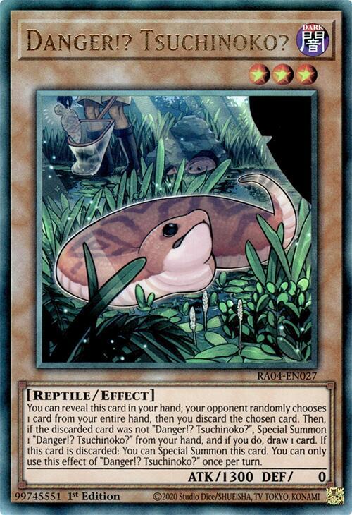 Danger!? Tsuchinoko?
