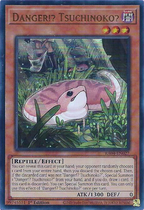 Danger!? Tsuchinoko?