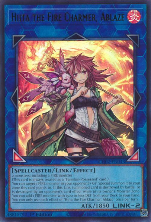 Hiita the Fire Charmer, Ablaze