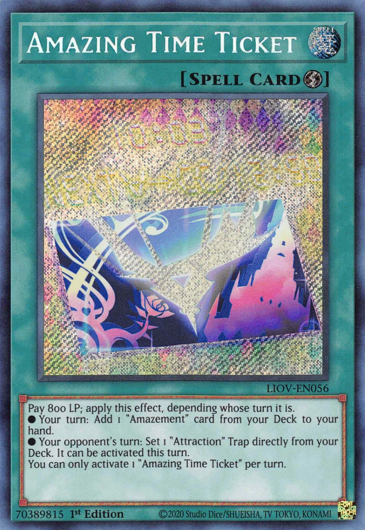 Amazing Time Ticket