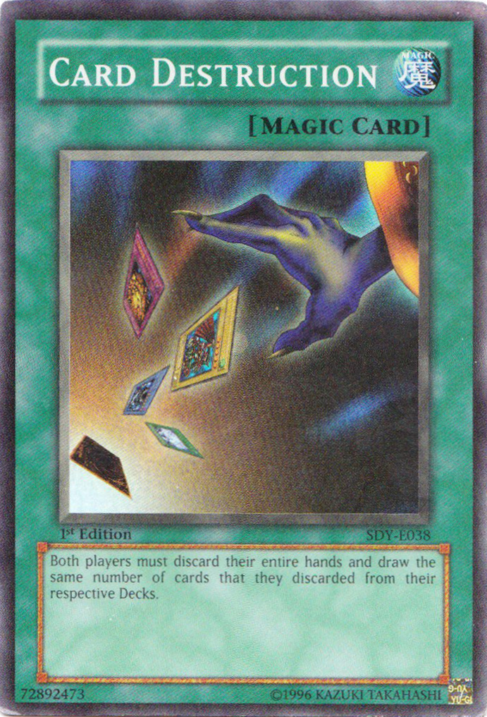 Card Destruction (A)