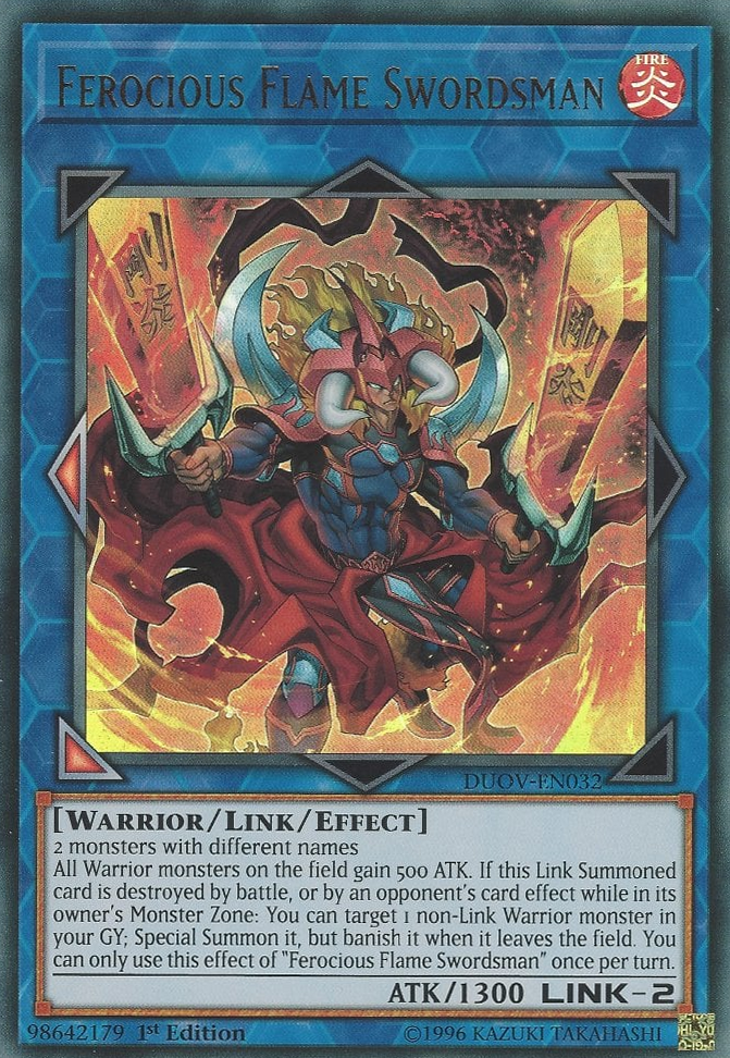 Ferocious Flame Swordsman