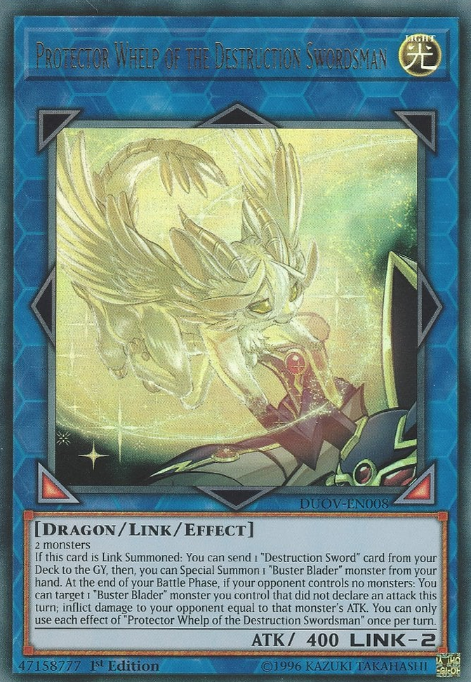 Protector Whelp of the Destruction Swordsman