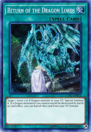 Return of the Dragon Lords (2020 Date Reprint)