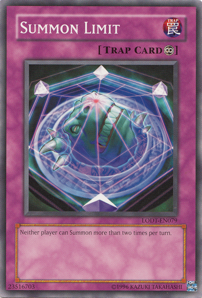 Summon Limit (2020 Date Reprint)