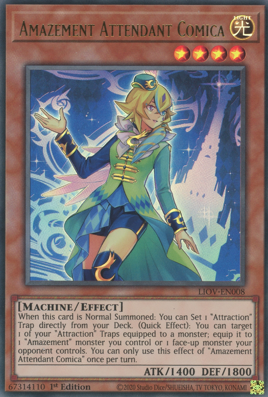 Amazement Attendant Comica