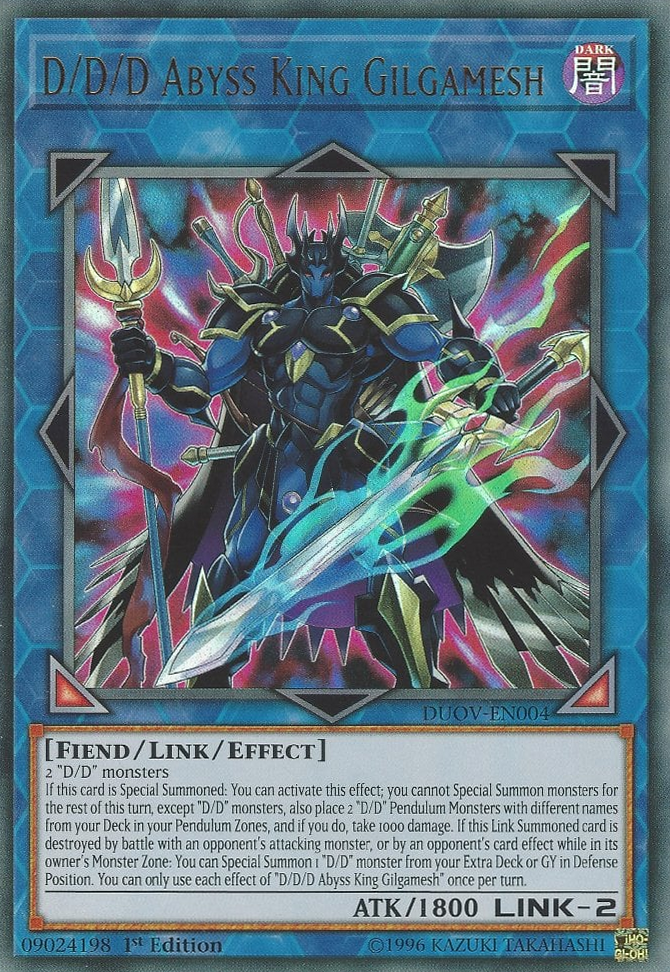 D/D/D Abyss King Gilgamesh
