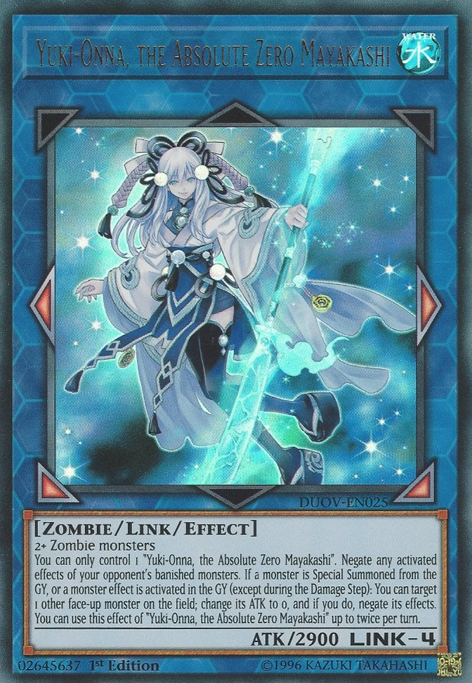 Yuki-Onna, the Absolute Zero Mayakashi